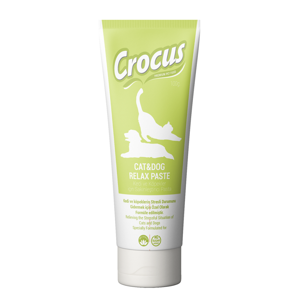 Crocus Kedi Köpek Relax Macun 100 Gram