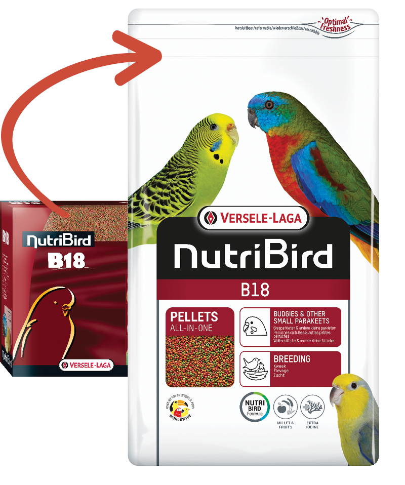 Nutrıbırd B18 Muhabbet Pelet Yem 3 Kg