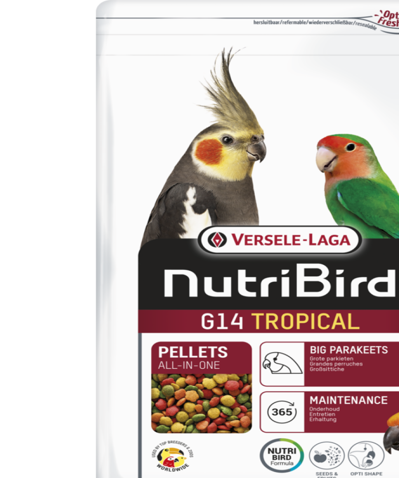 Nutrıbırd G14 Tropıcal Paraket Pelet Yem 10kg