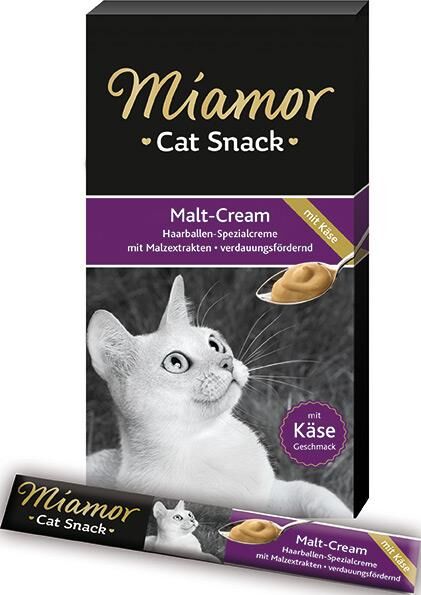 Miamor Cream Malt Peynir Likit Yetişkin Kedi Ödülü 6 x 15 G x 4 Adet