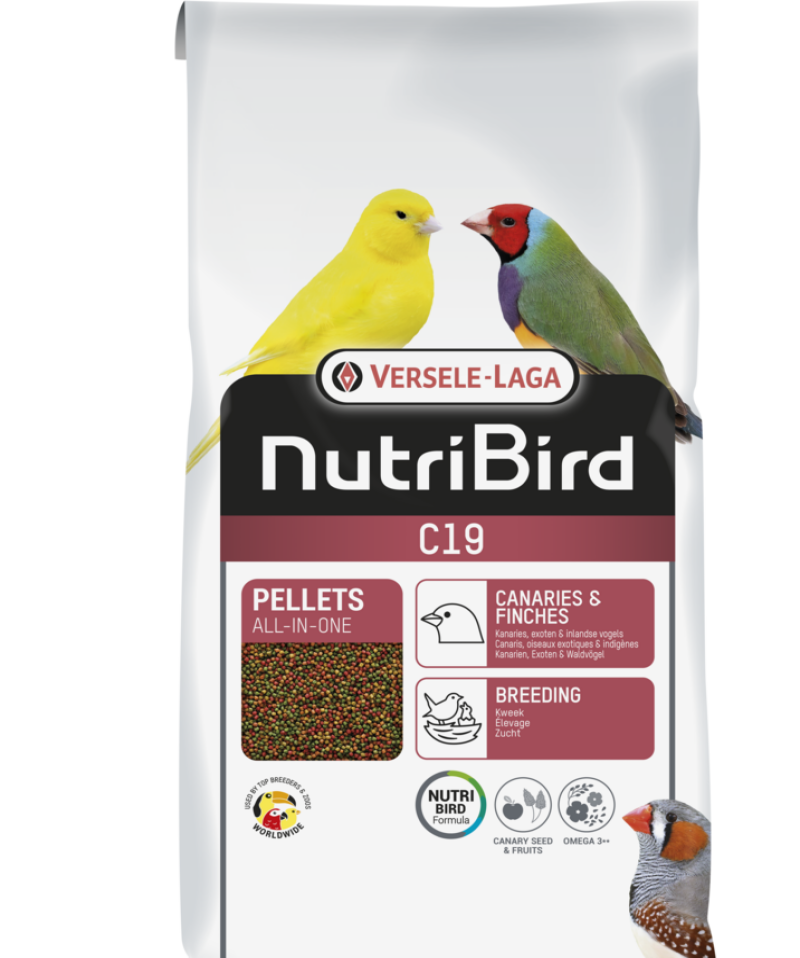 Nutrıbırd C19 Kanarya - Finch Pelet 10 Kg