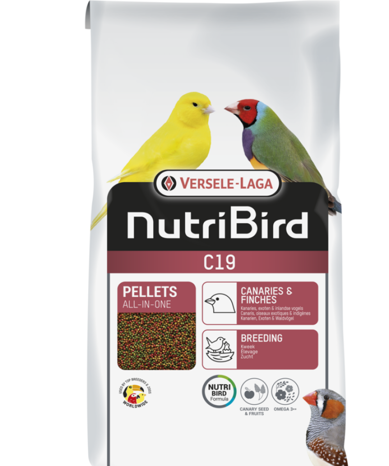 Nutrıbırd C19 Kanarya - Finch Pelet 10 Kg