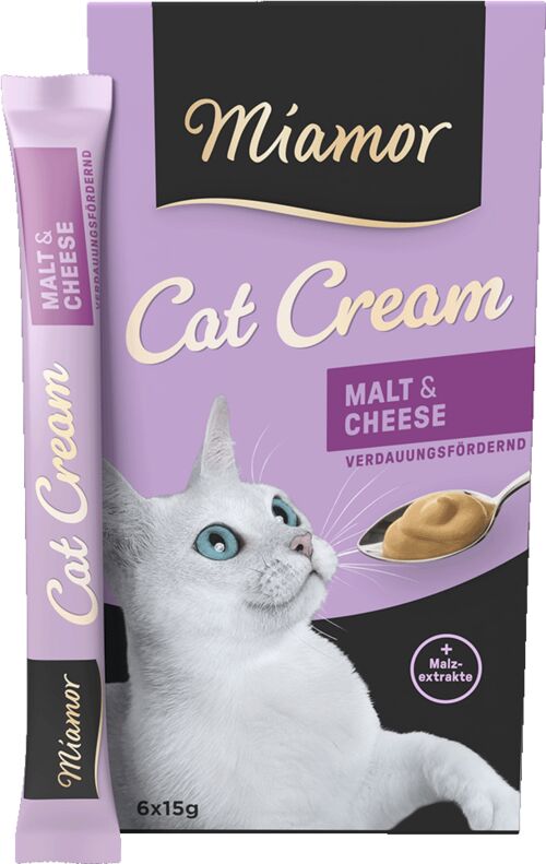 Mıamor Cream Malt-Peynir Kedi Ödülü 6x15 G