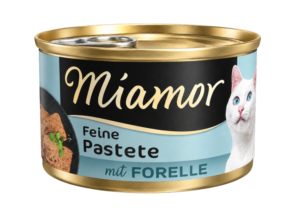 Mıamor Pastete Alabalıklı Kedi Konservesi 85 G