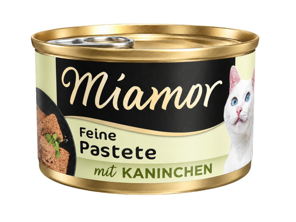 Mıamor Pastete Tavşanlı Kedi Konservesi 85 G