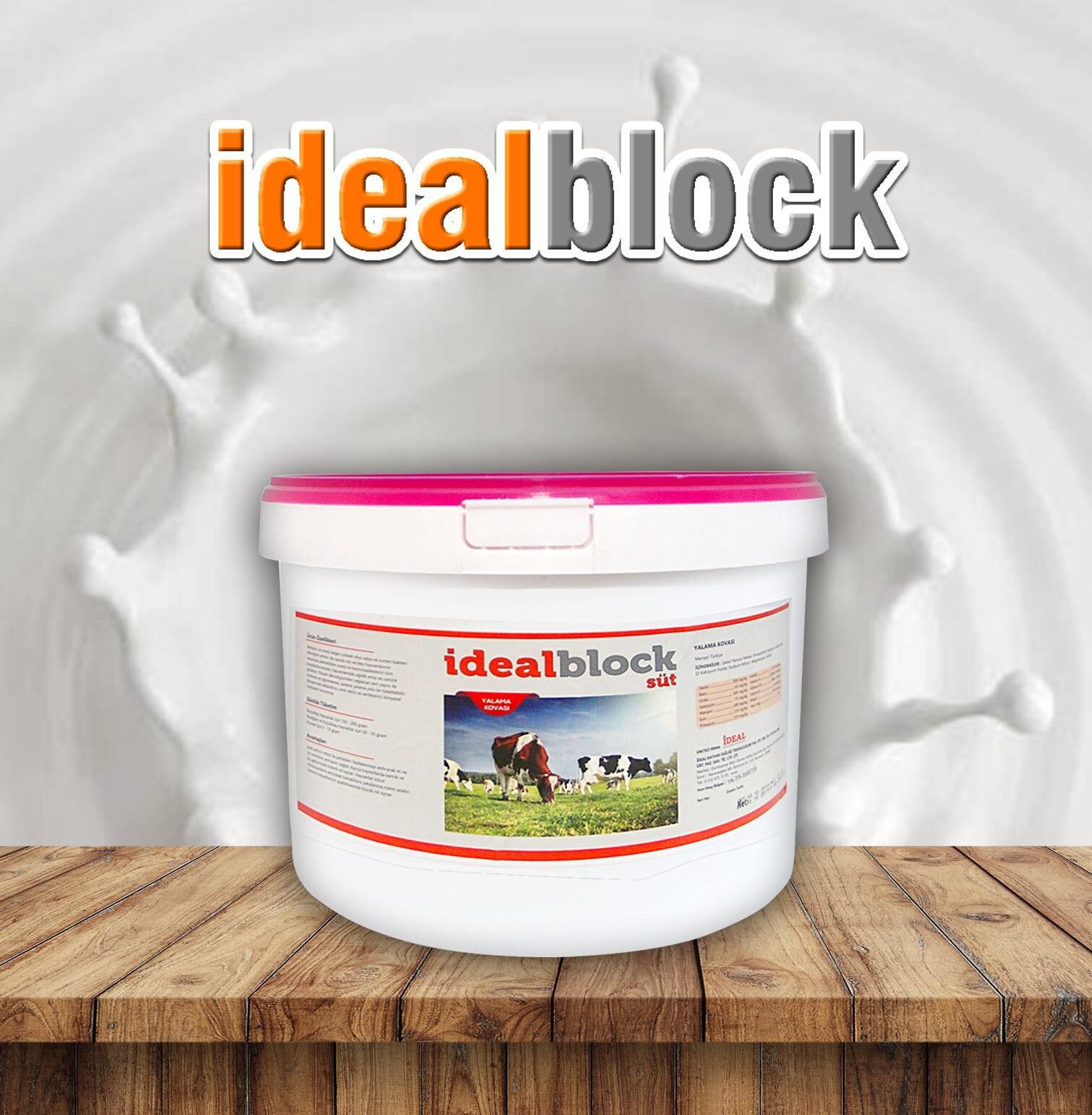 İDEAL BLOCK SÜT 25 KG