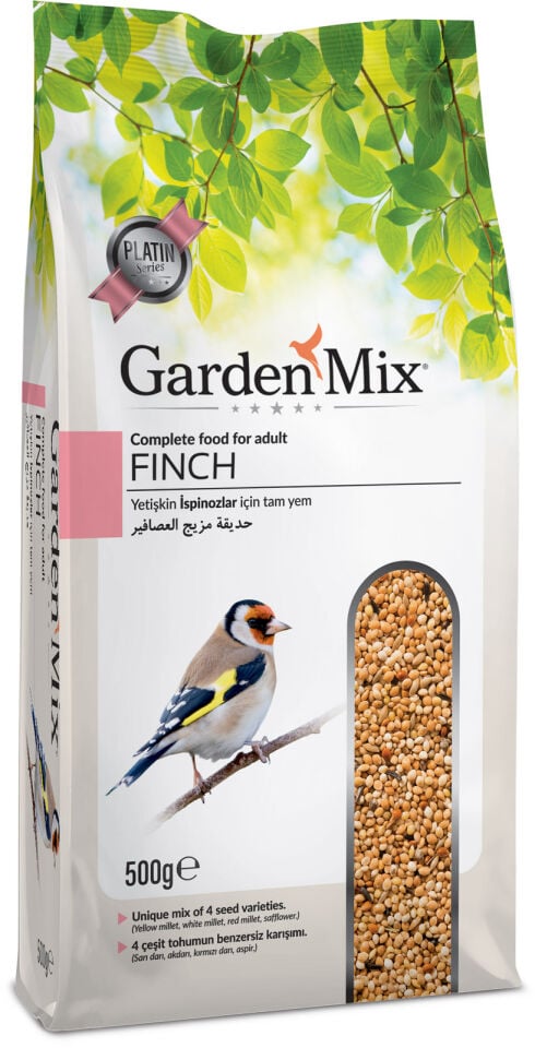 Gardenmix Platin Finch Yemi 500g