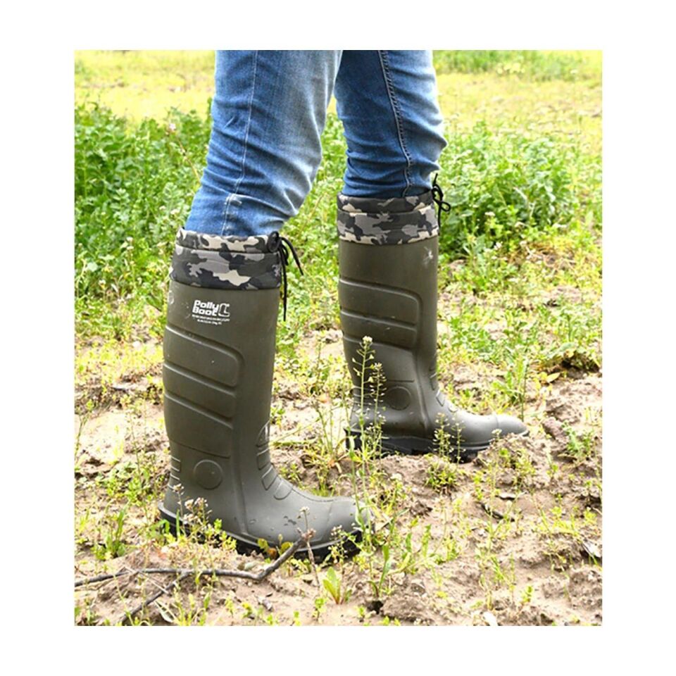 KMF BOĞAZLI K.HAKİ/SİYAH ÇİZME NO:41