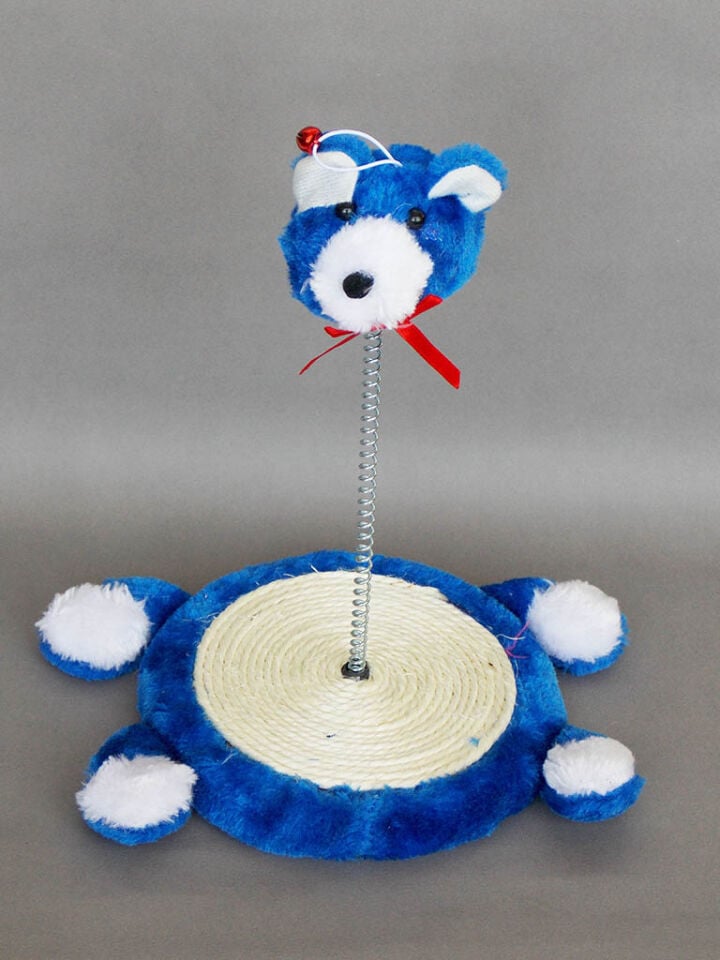 Eastland Yaylı Peluş Ayıcık Kedi Oyuncağı 26 Cm