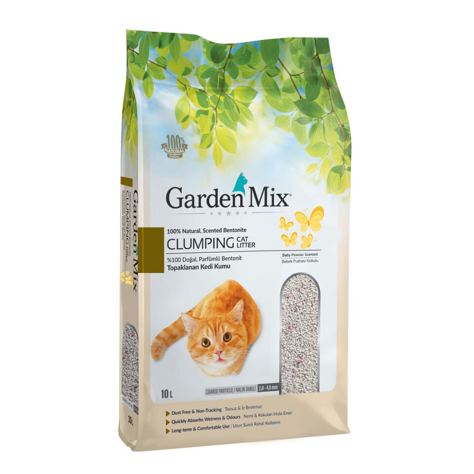 Gardenmıx Bentonit Bebek Pudrası Kalın Kokulu 10l