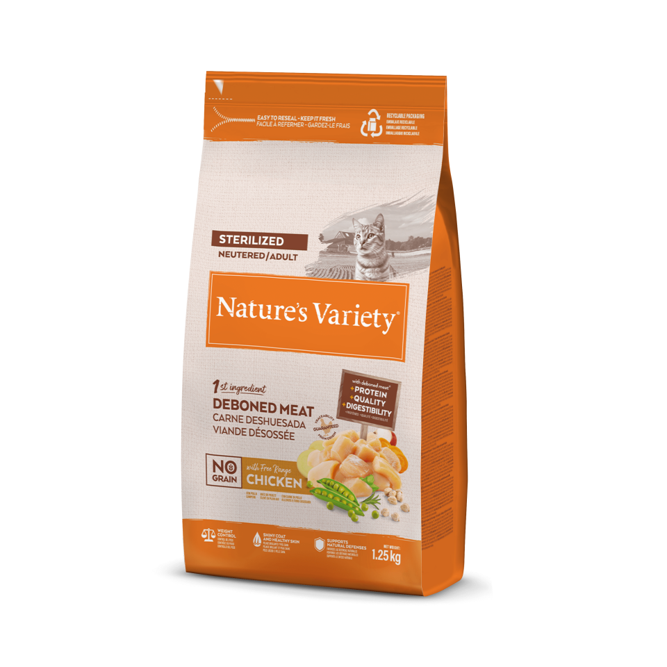 N.v. No Graın Sterıl. Free Range Chıcken 1,25 Kg