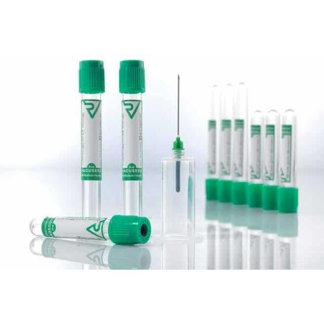 VACUSERA HEPARİNLİ TÜP 8 ML (100 ADET/ KUTU)