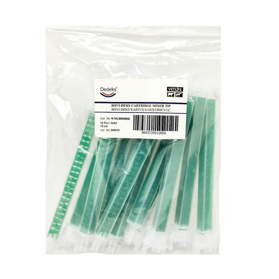 BOVİ-DESK KARIŞTIRICI  MİKSER UCU 12 ADET