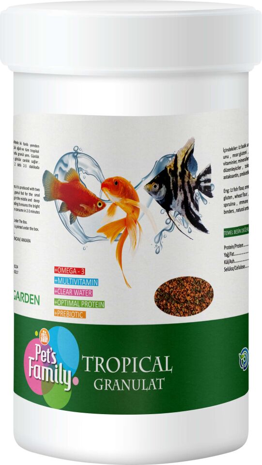 Pets Family Tropical Granulat 250ml/100g