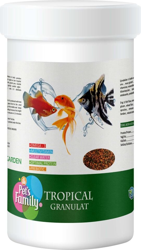 Pets Family Tropical Granulat 250ml/100g