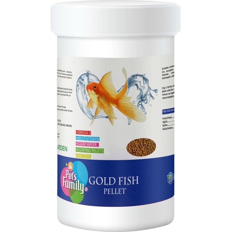 Pets Family Gold Fish Pellet 100ml/40g