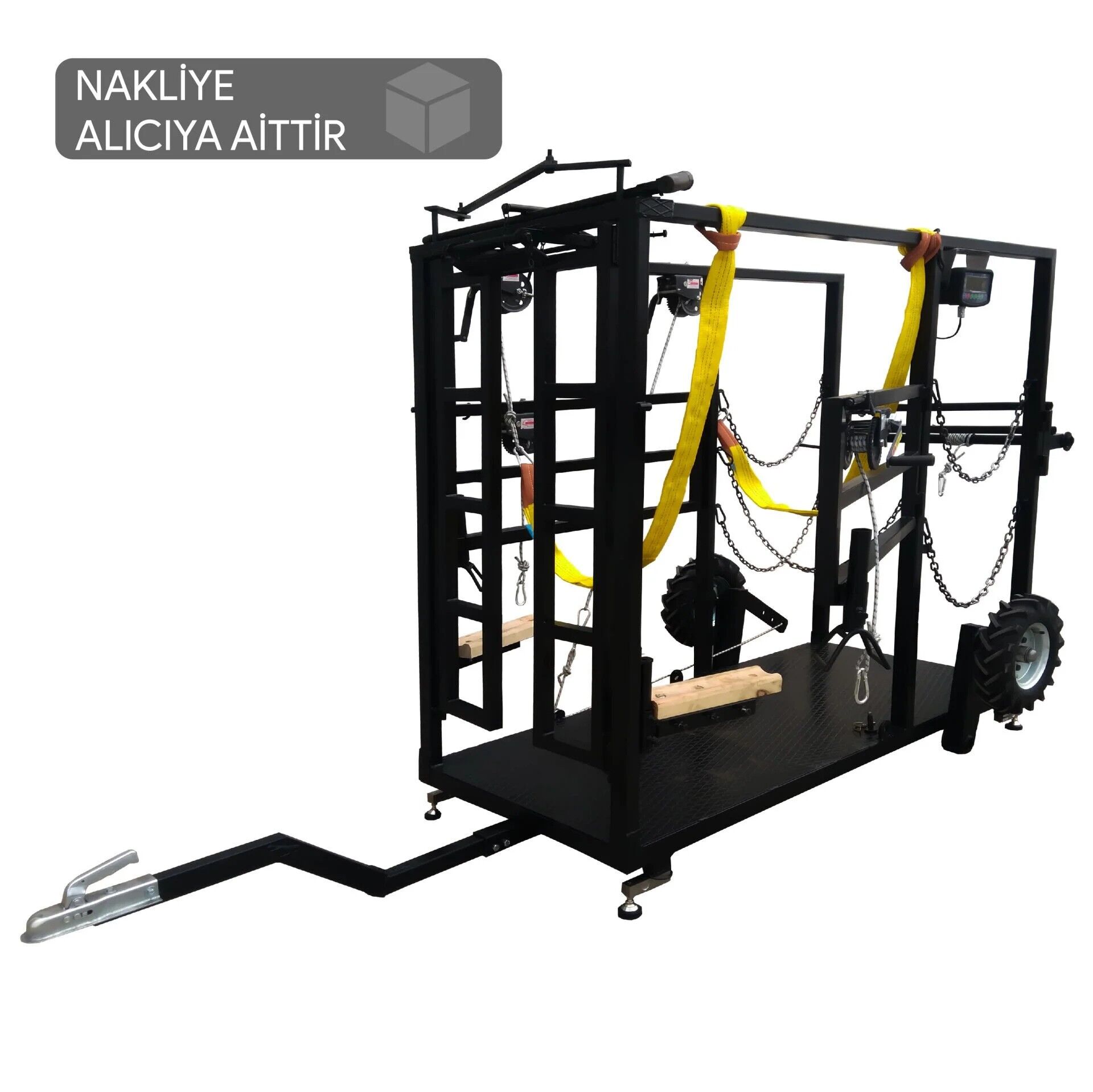 Mobil Sığır Travayı - Çeki Demirli Tırnak Bakım Aracı