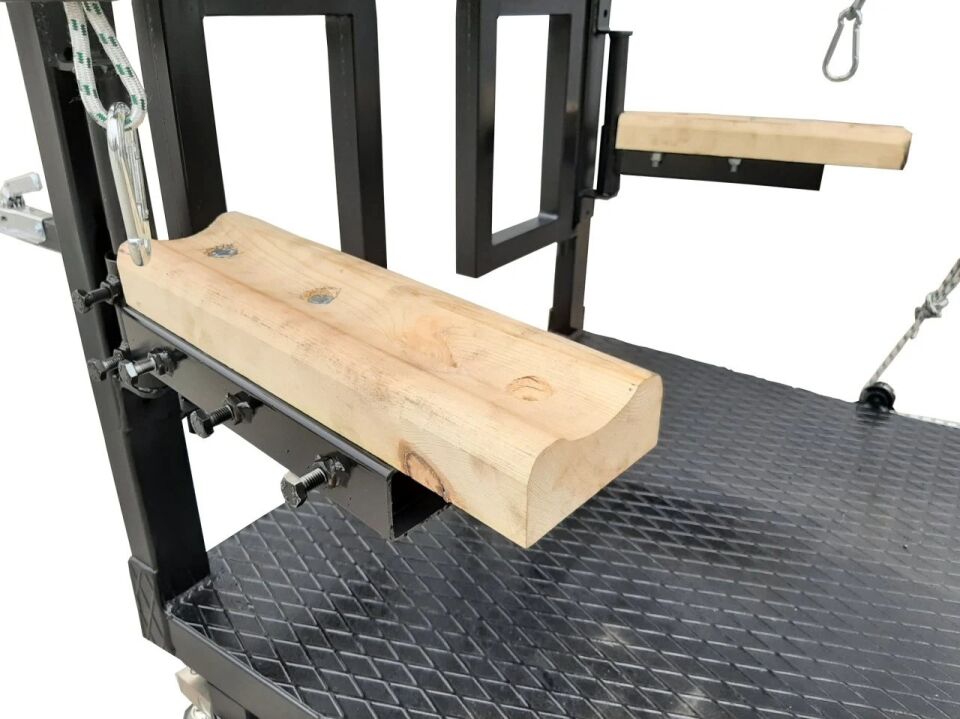 Mobil Sığır Travayı - Çeki Demirli Tırnak Bakım Aracı