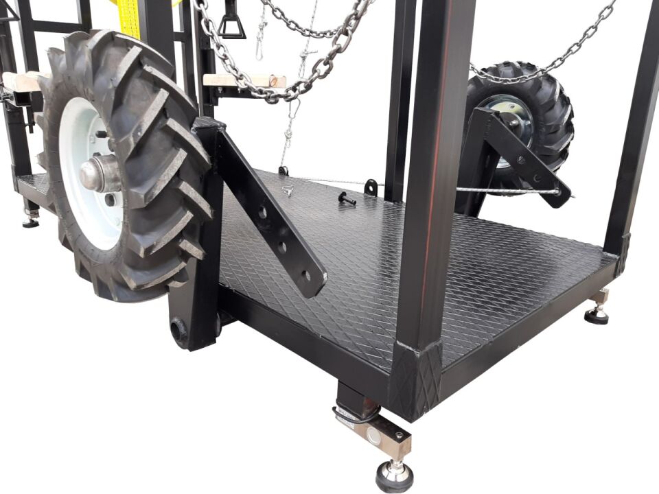 Mobil Sığır Travayı - Çeki Demirli Tırnak Bakım Aracı