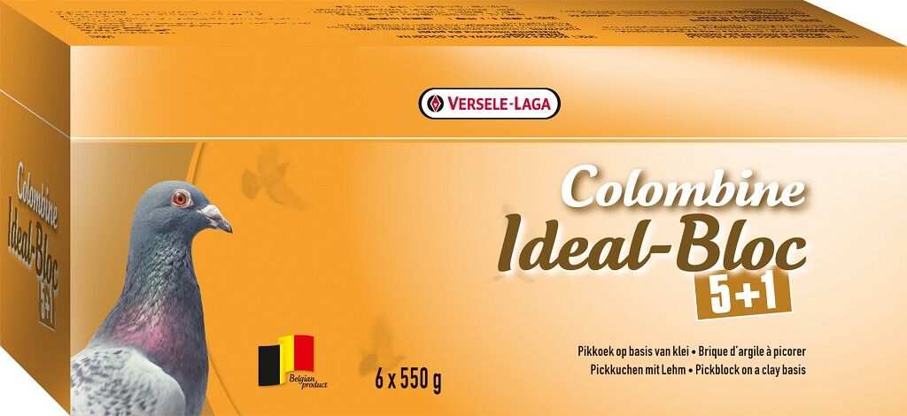 Vl Col. Ideal Bloc 5+1 Güvercin Mineral Dest. 6 Lı