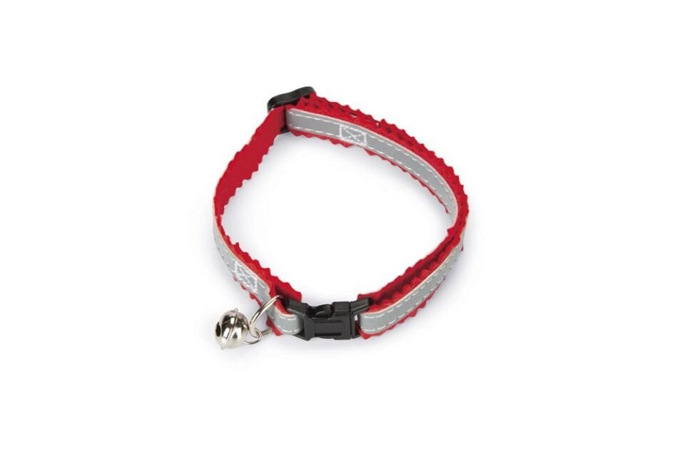 Beeztees Reflektör Kedi Boyun Tasması 31cm Gri