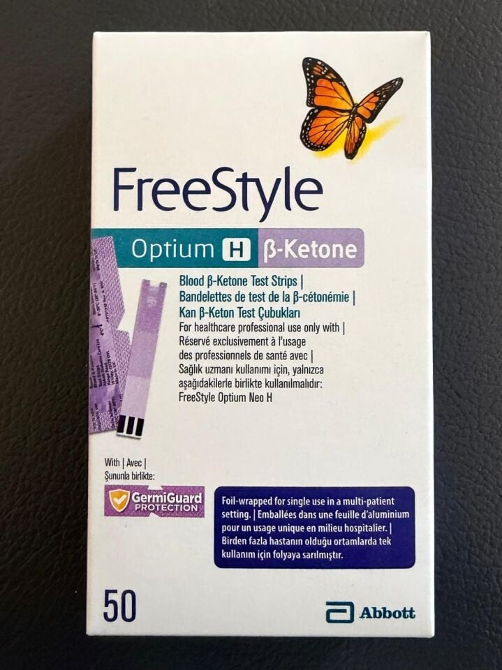 FreeStyle OPTİUM B-KETONE TEST STRİPS 50 AD/KUTU
