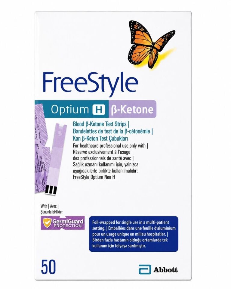 FreeStyle OPTİUM B-KETONE TEST STRİPS 50 AD/KUTU