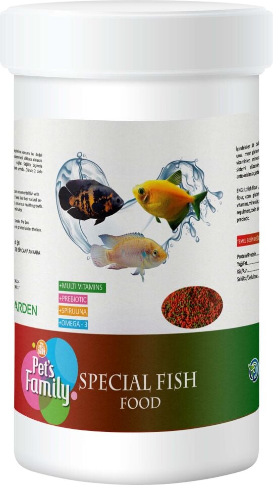 Pets Family Specıal Fısh Food 100ml/45g